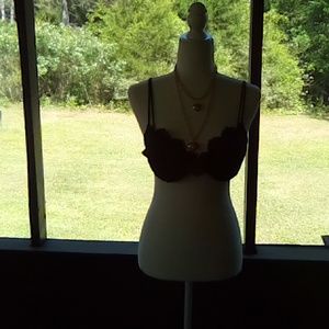 Bodyline black lace  bra